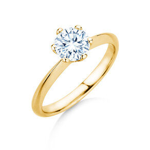 Verlobungsring The One in 9K Gelbgold mit Diamant 1,50ct G/SI