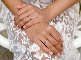 Verlobungsring Infinity in Silber 925/- mit Diamant 0,05ct G/SI