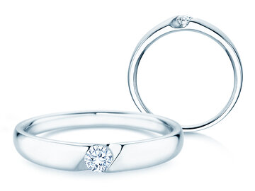 Verlobungsring Italic Petite