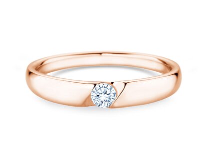 Verlobungsring Italic Petite in Roségold