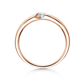 Verlobungsring Italic Petite in Roségold