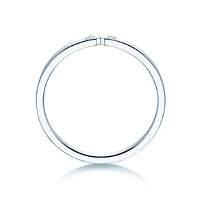 Verlobungsring Serenity Diamond in 9K Weißgold mit Diamanten 0,02ct G/SI