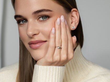 Verlobungsring Twist Petite in Roségold