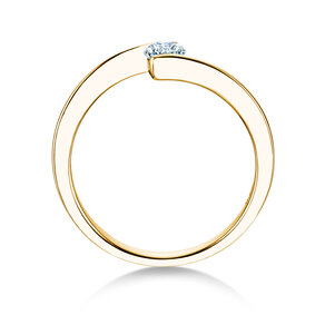 Verlobungsring Vibe  in Gelbgold