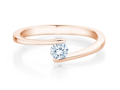 Verlobungsring Vibe  in Roségold