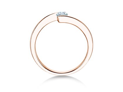 Verlobungsring Vibe  in Roségold