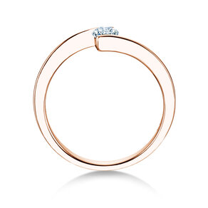 Verlobungsring Vibe  in Roségold