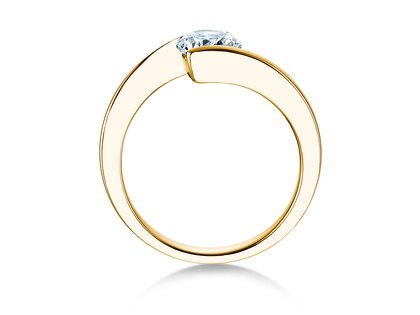 Verlobungsring Vibe  in 9K Gelbgold mit Diamant 1,00ct H/SI