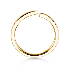 Verlobungsring Flow in 14K Gelbgold poliert