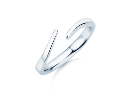 Verlobungsring Flow in Silber 925/- poliert