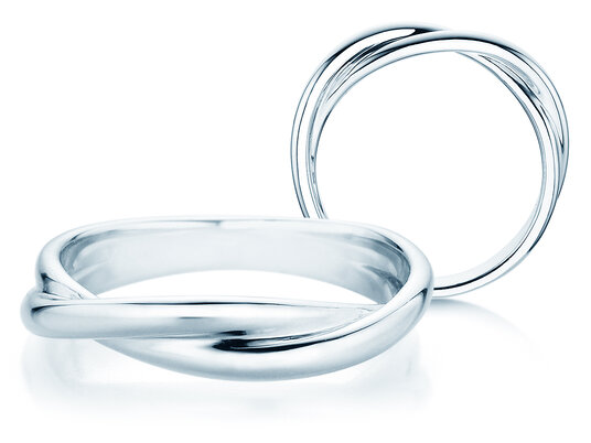 Verlobungsring Forever Us in Silber 925/- poliert