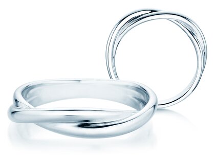 Verlobungsring Forever Us in Silber 925/- poliert