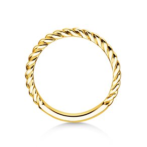 Verlobungsring Loop in 14K Gelbgold poliert