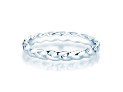 Verlobungsring Pony in Silber 925/- poliert