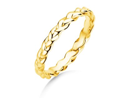 Verlobungsring Pony in 14K Gelbgold poliert
