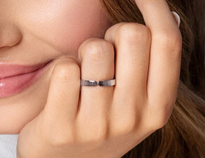 Verlobungsring Serenity in Silber 925/- poliert