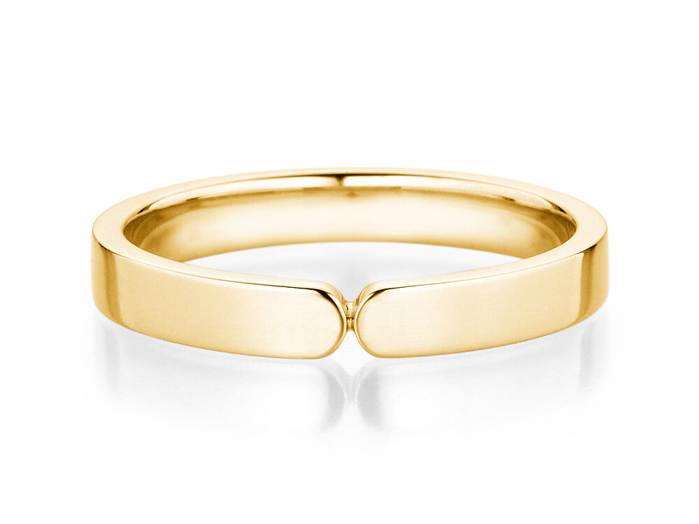 Verlobungsring Serenity in 18K Gelbgold poliert