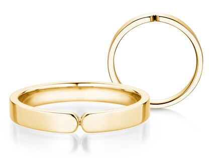 Verlobungsring Serenity in 14K Gelbgold poliert
