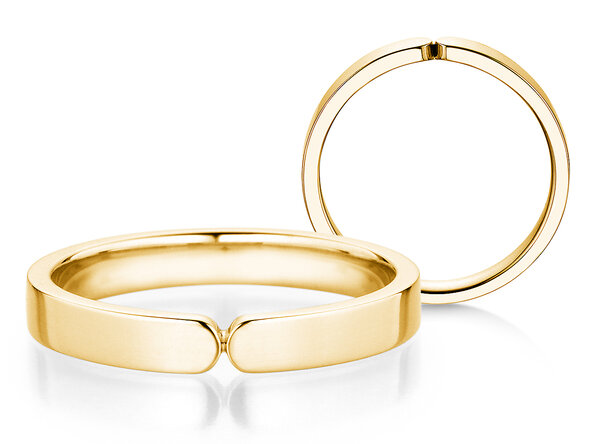 Verlobungsring Serenity in 14K Gelbgold poliert