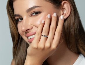 Ring Signet in Silber 925/- poliert