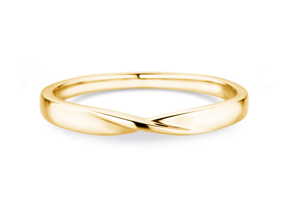 Verlobungsring Spin 2,5mm in 9K Gelbgold poliert