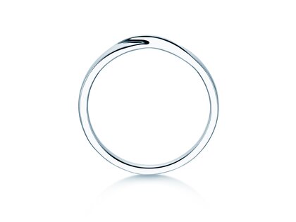 Verlobungsring Spin 2mm in Silber 925/- poliert