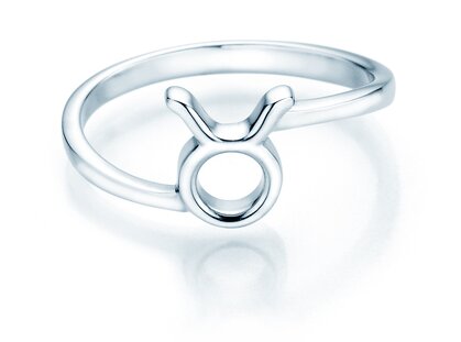 Ring Sternzeichen Stier in Silber 925/-