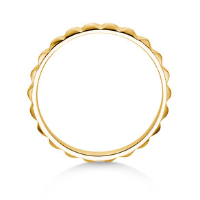 Verlobungsring Trinity in 14K Gelbgold poliert
